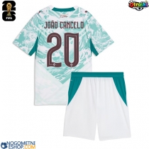 Otroški Nogometni dresi Portugalska Joao Cancelo #20 Gostujoči SP 2026 Kratek Rokav (+ Kratke hlače)